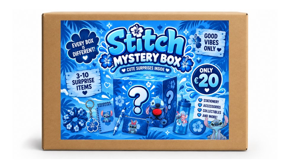 Stitch Mystery Box – 3–10 Surprise Toys