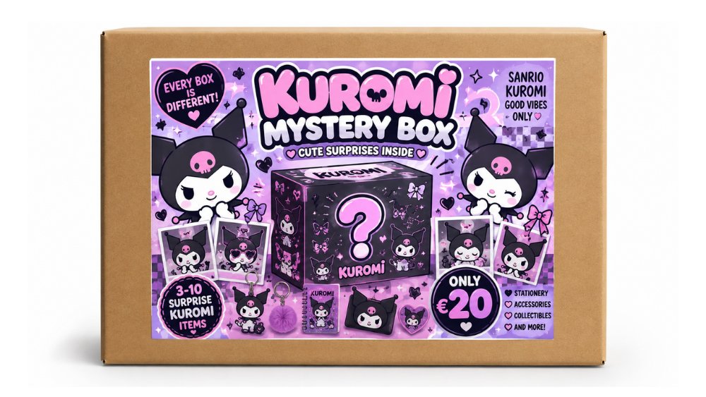 Kuromi Mystery Box – 3–10 Surprise Toys