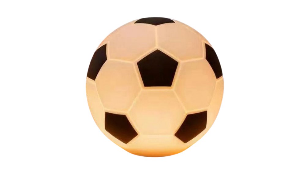 Football Squishy LED Lamp – Soft Silicone Night Light
