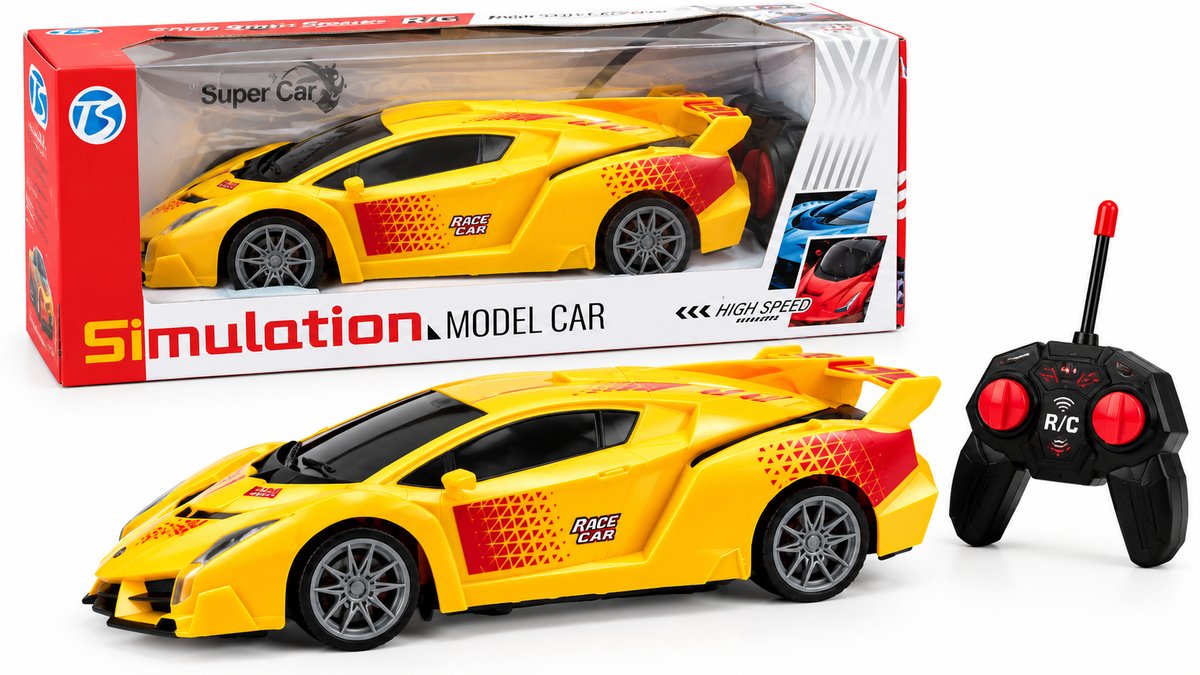 R/C High Speed Super Sports Car – Yellow