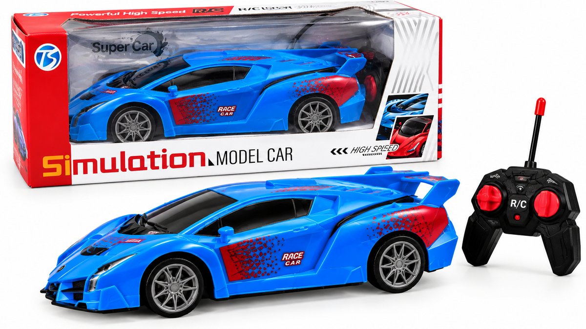 R/C High Speed Super Sports Car – Blue