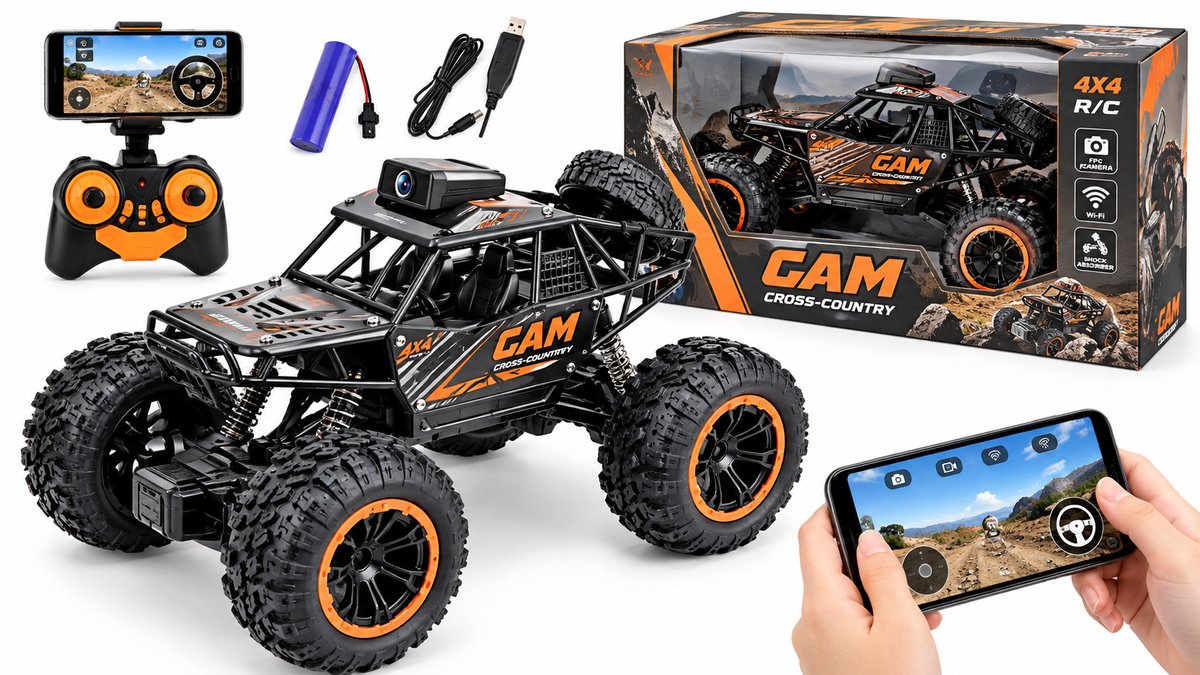 Remote Control Off-Road Car with Camera