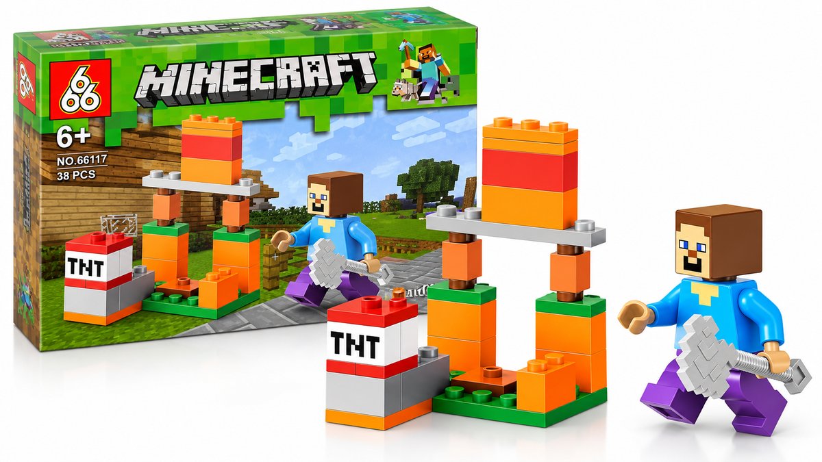 Block Building Set – TNT Adventure 38pcs