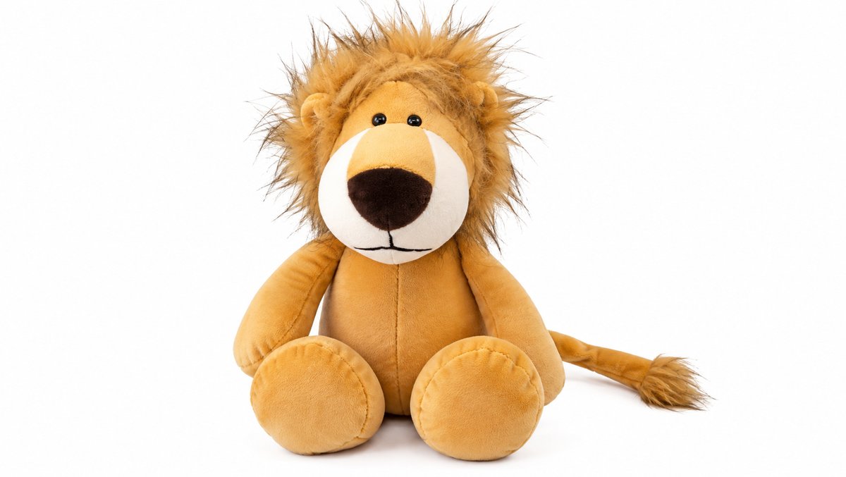 Cute Lion Plush Toy – Soft & Cuddly