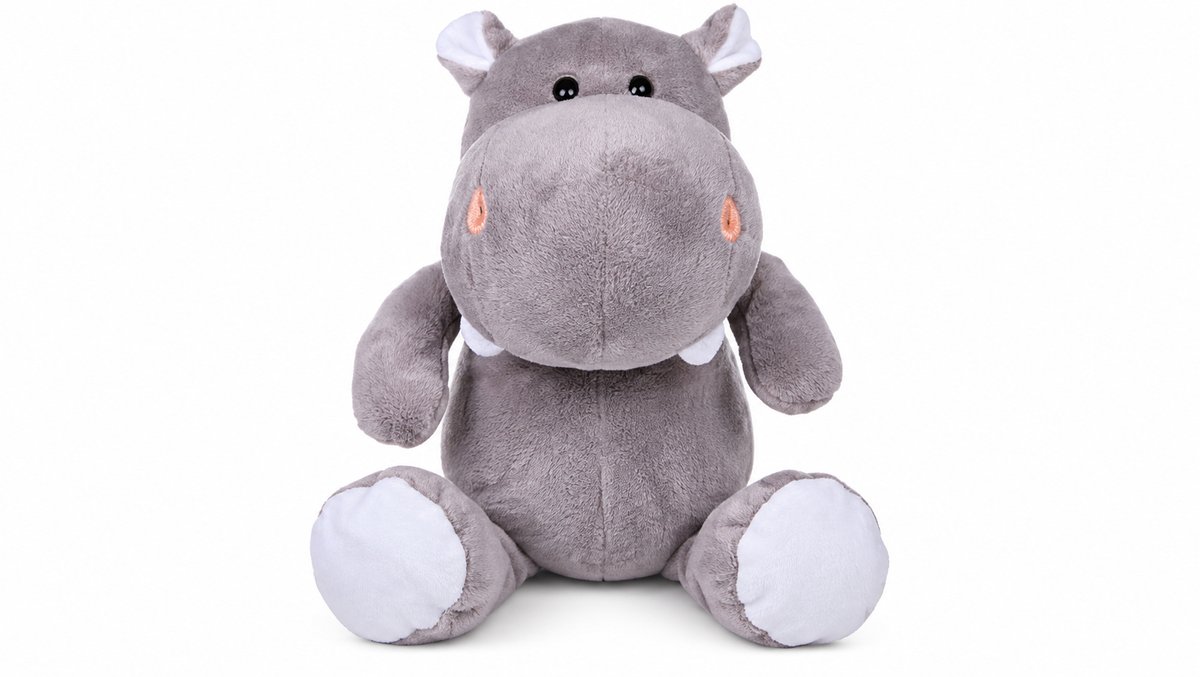 Cute Hippo Plush Toy – Soft & Cuddly