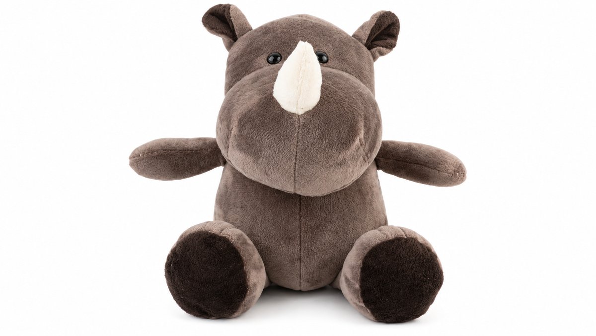 Rhino Plush Toy – Soft & Cuddly Stuffed Animal