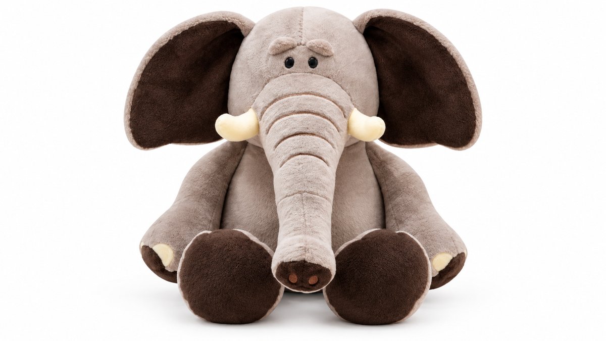 Elephant Plush Toy – Soft & Cuddly Stuffed Animal
