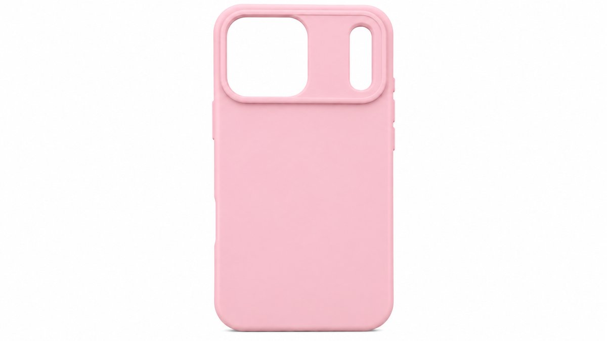 Pink Silicone Case for Iphone 18 pro – Slim & Protective