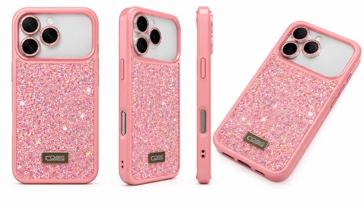 Glitter Protective Case for iPhone 17 pro max – Luxury Sparkle Design