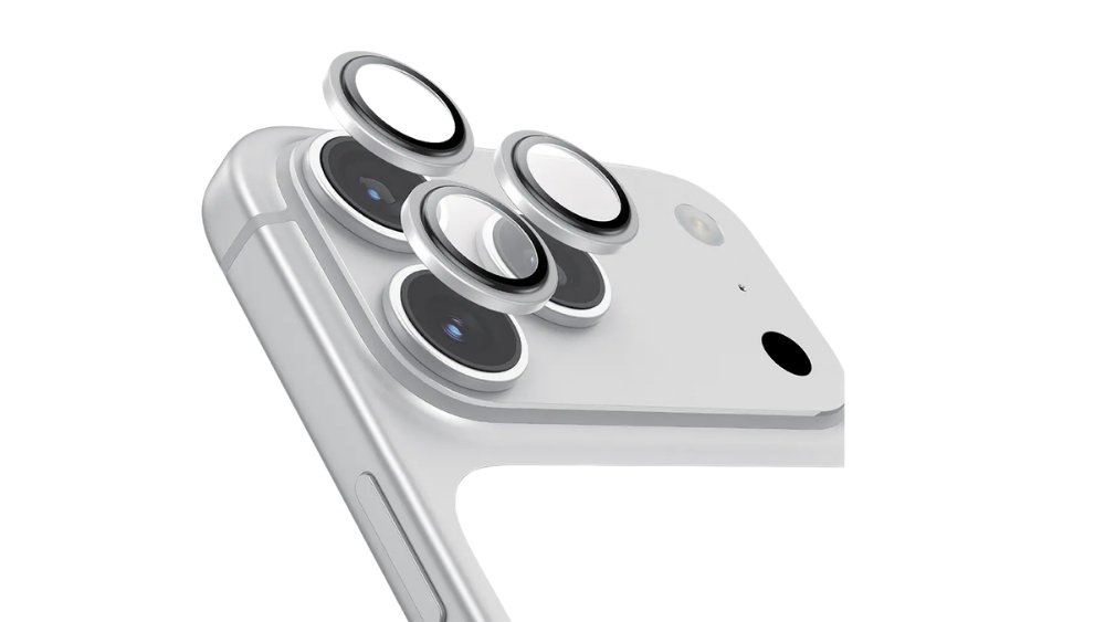 Silver Camera Lens Protectors for iPhone 18 Pro Max – 3PCS
