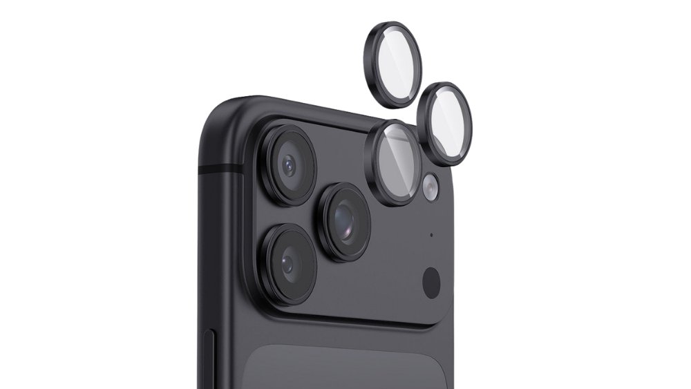 Black Camera Lens Protectors for iPhone 18 Pro Max – 3PCS