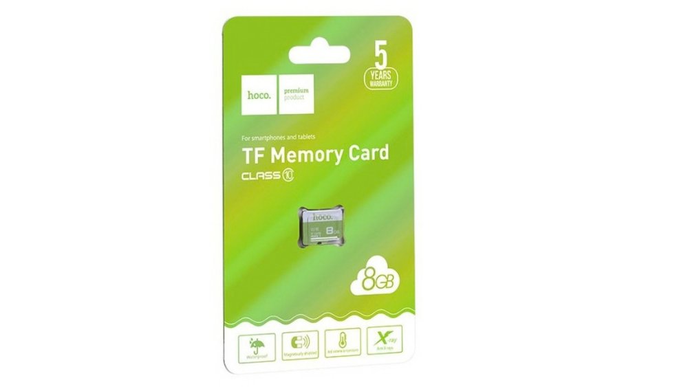 HOCO 8GB MicroSD TF Memory Card – Class 10