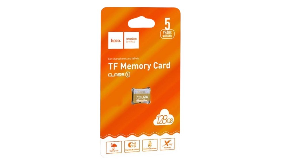 HOCO 128GB MicroSD TF Memory Card – Class 10