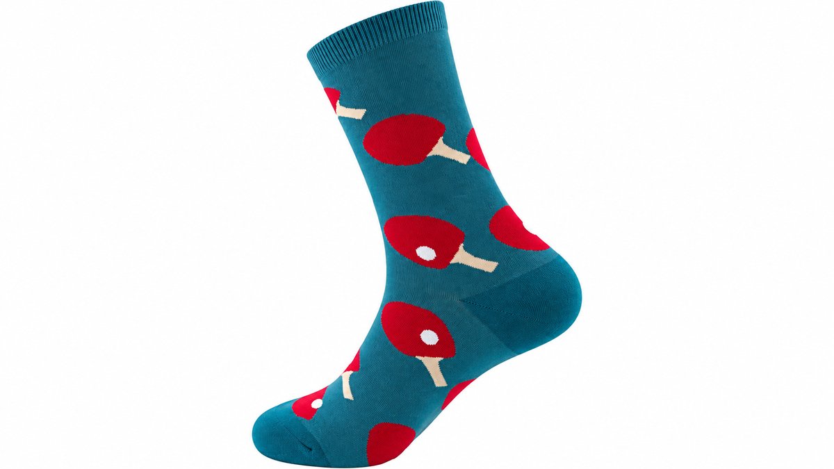 Table Tennis Teal Long Socks