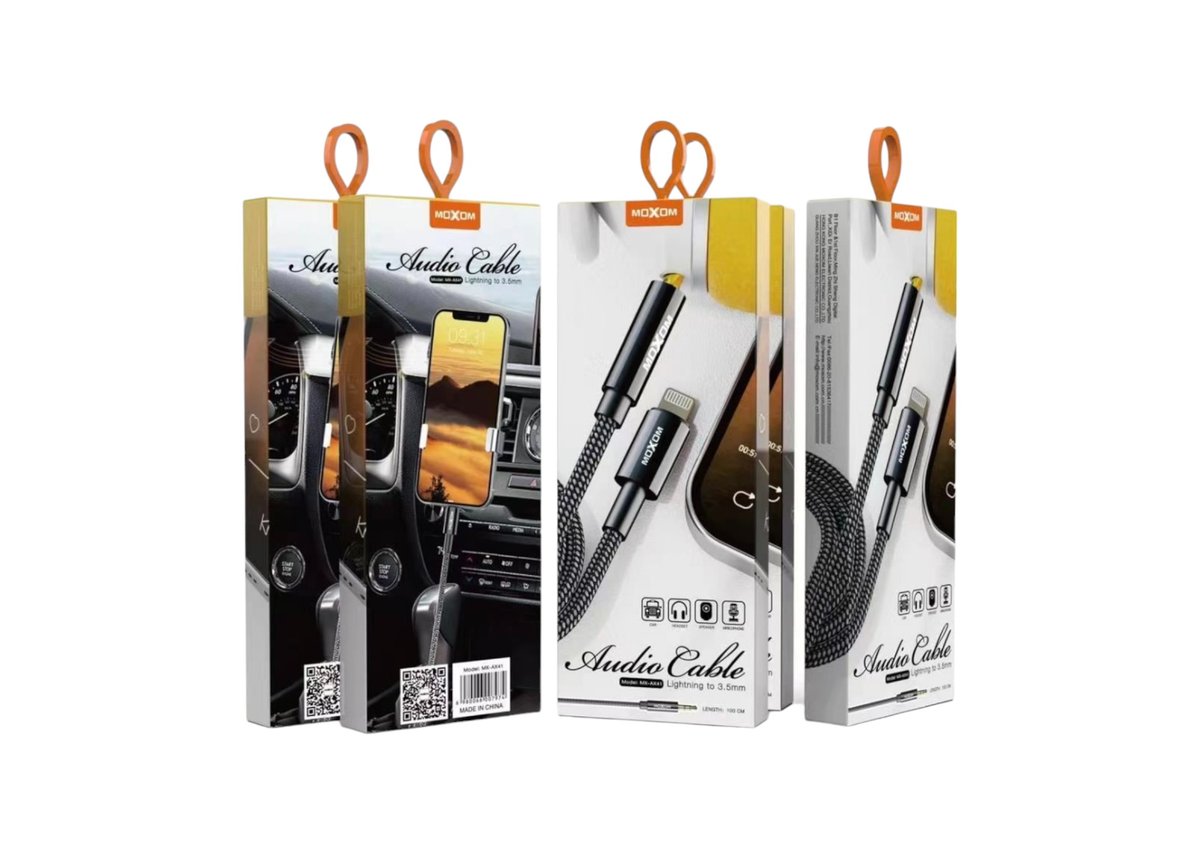 Aux 3.5Mm-Lightning 1 Meter