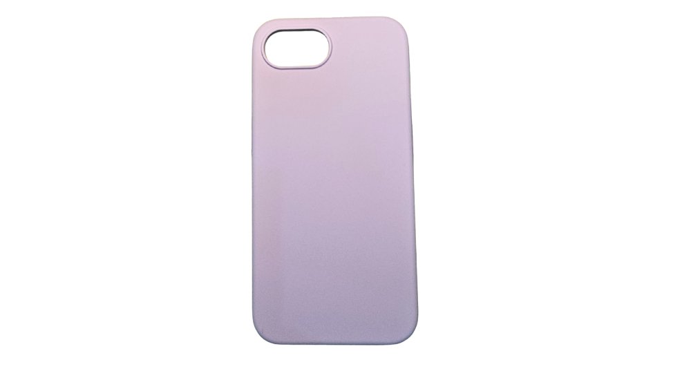 Purple Silicone Shockproof iPhone 16 SE