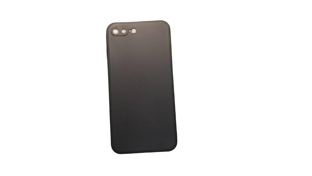 Black Silicone Shockproof iPhone 7+/8+