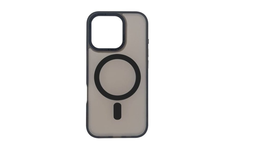 Black Transparent MagSafe iPhone Case with Camera Protection iphone 16