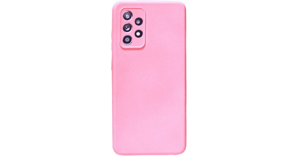 Pink Silicone Case for Samsung Galaxy A31– Bright & Protective