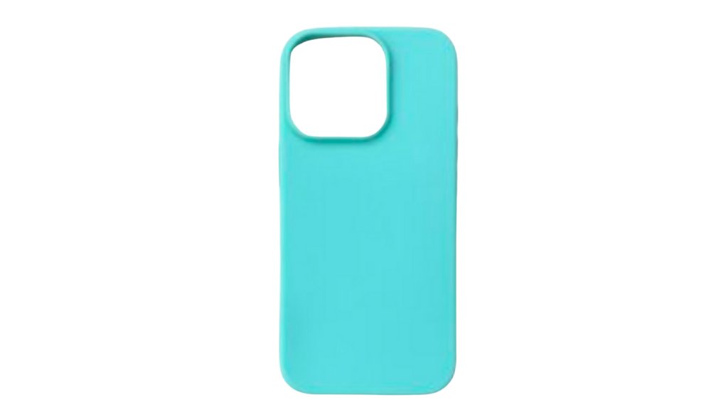 Turqoise Silicone Shockproof iPhone 15 promax Case