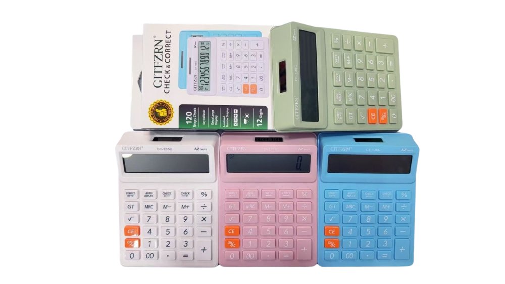 Calculator white
