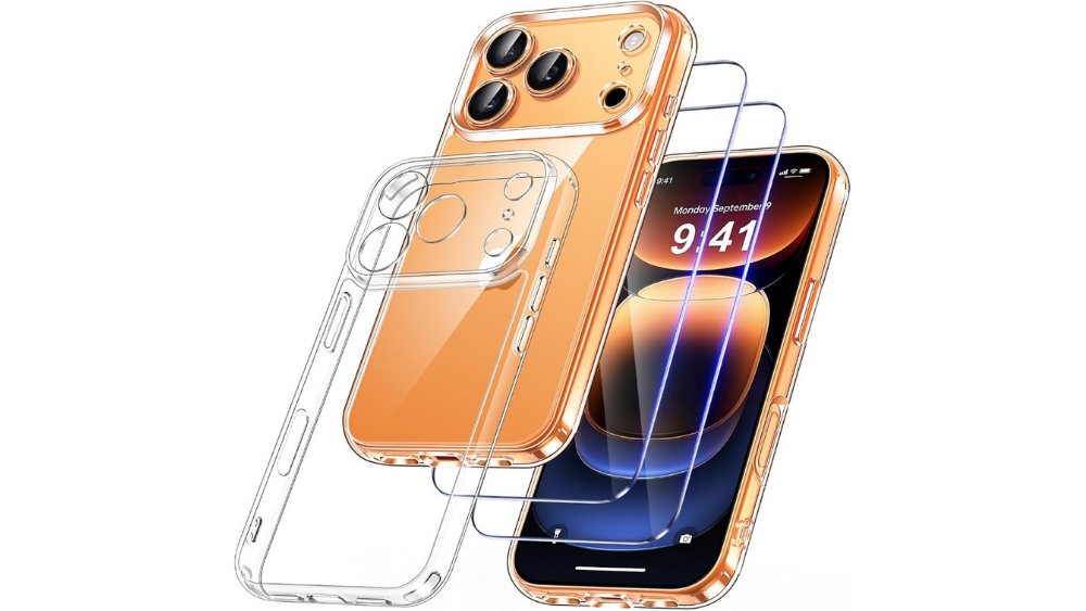Clear silicone Case for Iphone 17pro – Slim & Protective