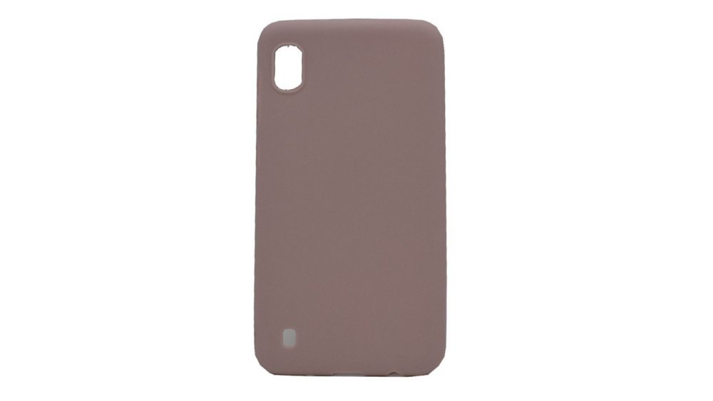 Brown Silicone Case for Samsung Galaxy A10 – Slim & Protective