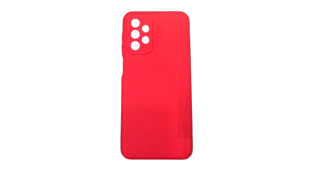 Red Silicone Case for Samsung Galaxy A23 – Slim & Protective