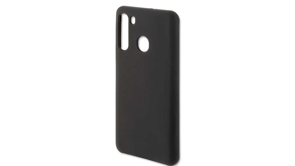 Black Silicone Case for Samsung Galaxy A21– Slim & Protective