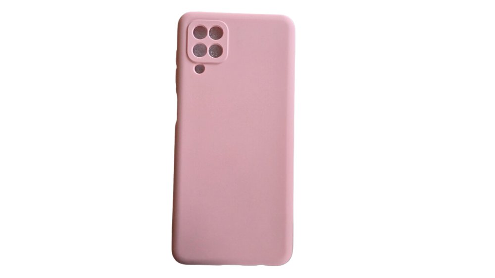 Pink Silicone Case for Samsung Galaxy A12 – Slim & Protective