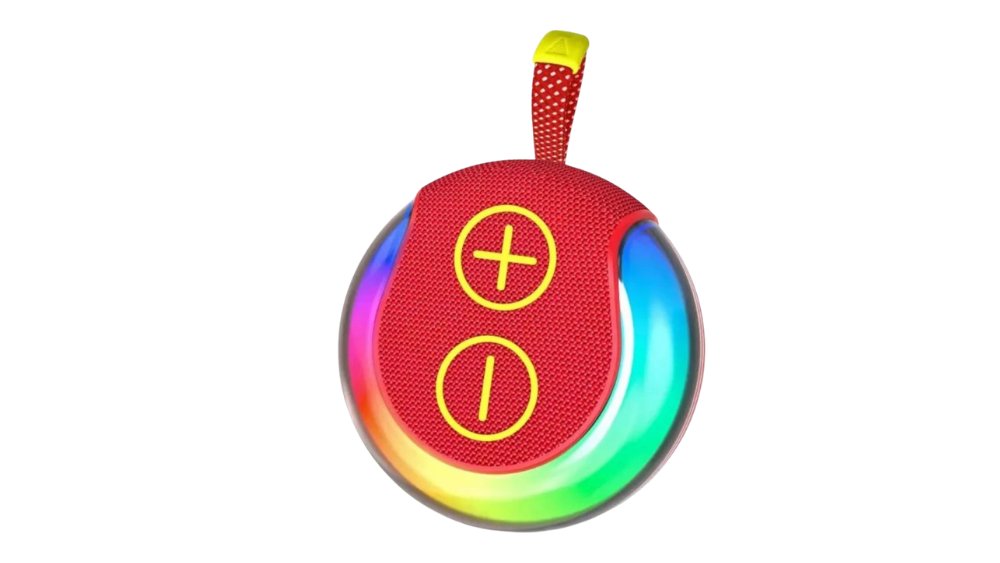 LED Bluetooth Speaker – Red Edition