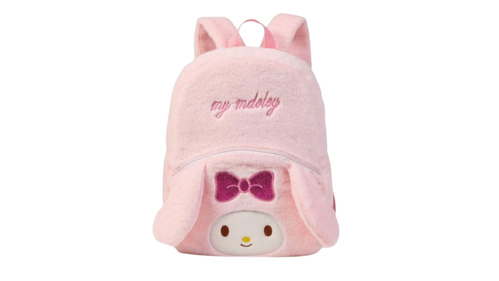 My Melody Plush Backpack – Cute Sanrio Bag (Pink)