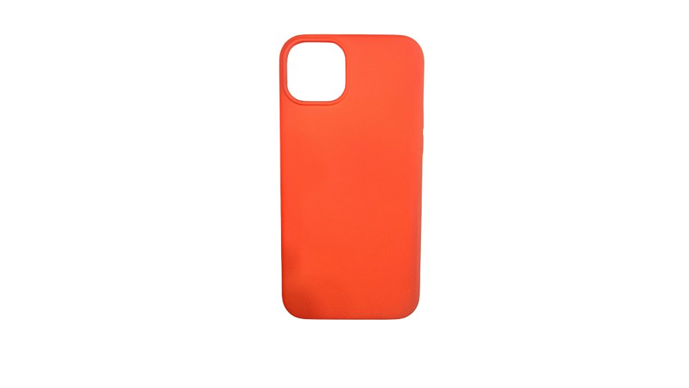 Orange Silicone Shockproof iPhone 15 + Case9