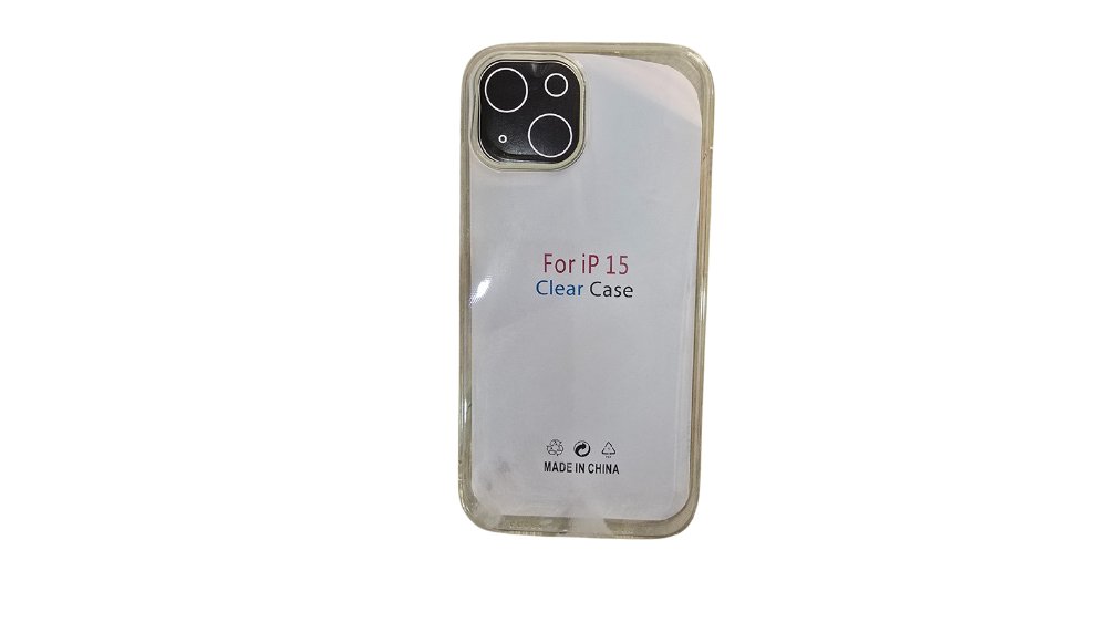 Clear soft cover iphone 15