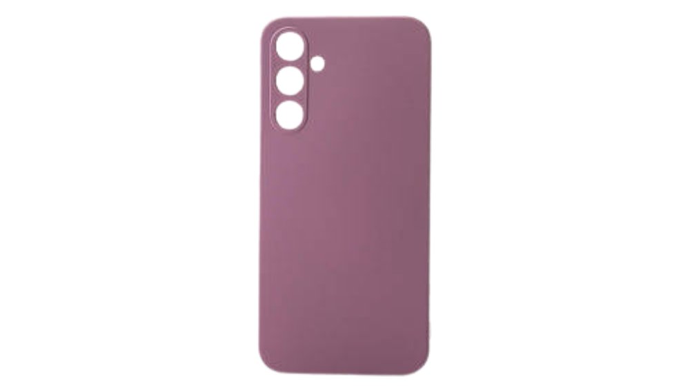 Purple Silicone Case for Samsung Galaxy A16 – Elegant & Protective