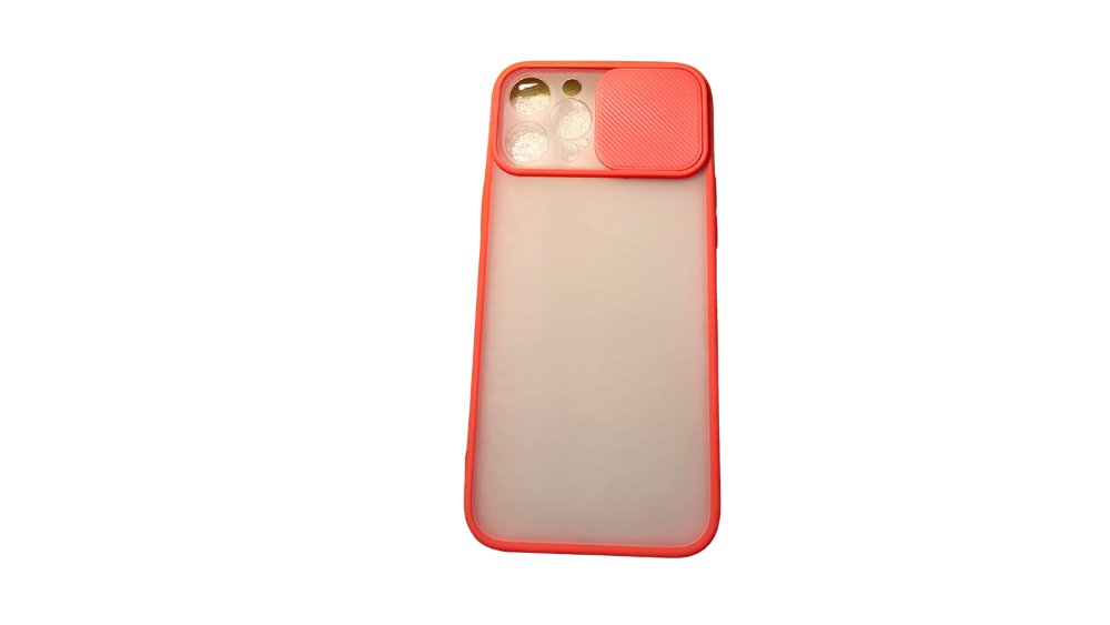 Protective Phone case red with Camera Lens Cover iphone 12 promax