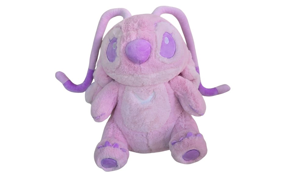 Disney Angel Plush 50cm – Lilo & Stitch Pink Soft Toy