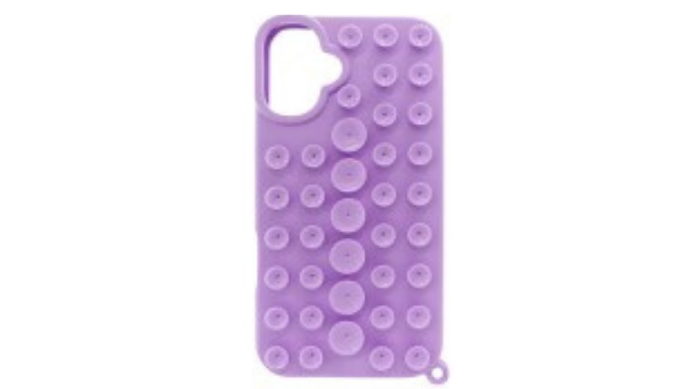 Purple Suction cup soft cover case 16