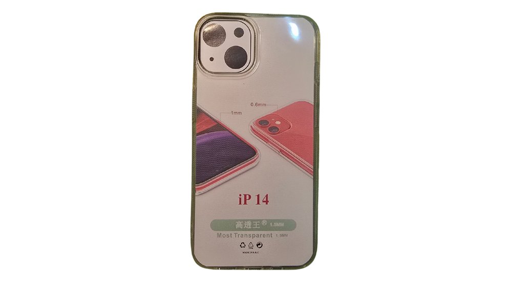 Clear soft cover iphone 14 pro
