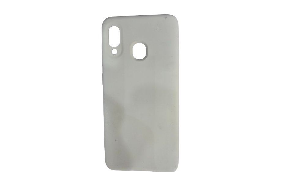 Grey Silicone Case for Samsung Galaxy A20/A30/A50 Slim & Protective