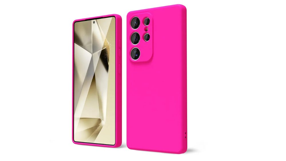 Fuxia Silicone Case for Samsung S25 Ultra– Slim & Protective