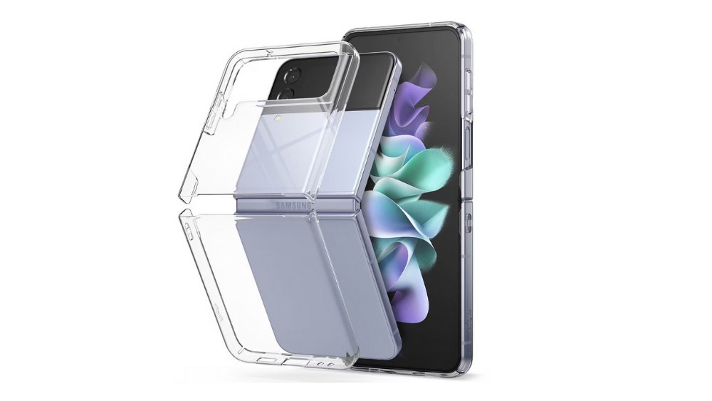 Clear Case for Samsung Galaxy Z Flip 3– Slim & Shockproof Protection