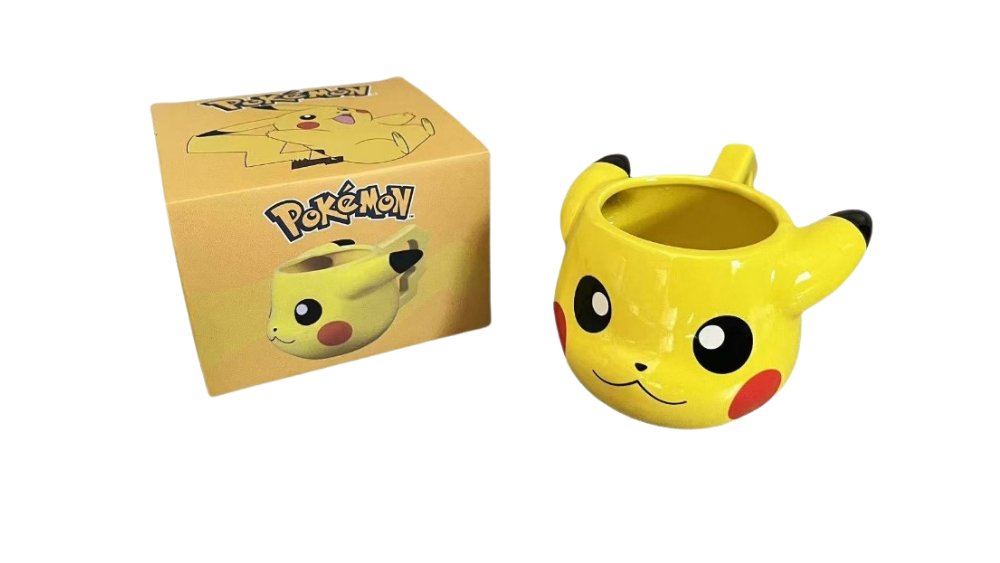 Pokémon Pikachu 3D Mug – Ceramic Coffee Cup for Fans & Collectors