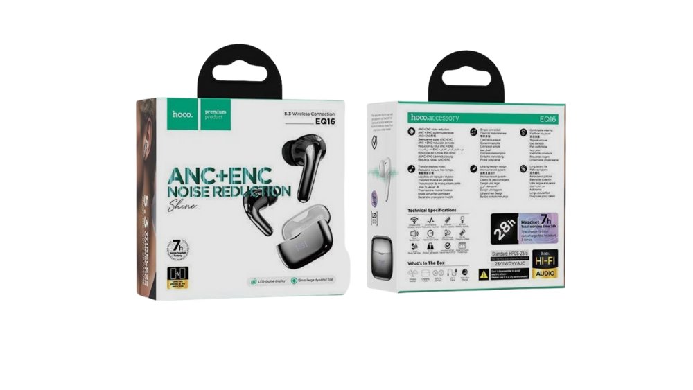 Noise reduction bluetooth headphones