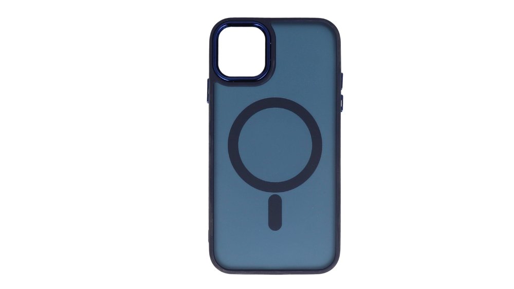 Blue MagSafe Slim Phone Case – Stylish & Protective 15+