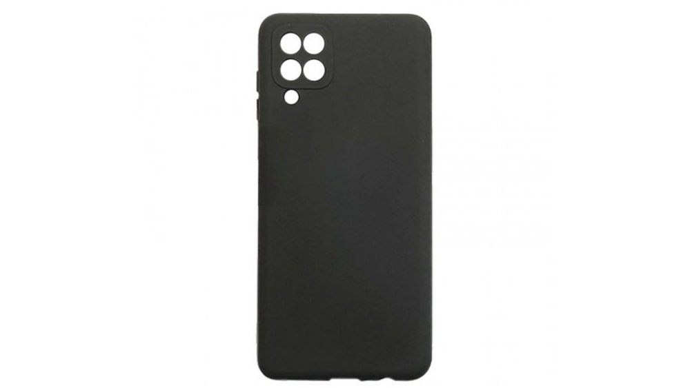 Black Silicone Case for Samsung Galaxy A12 – Slim & Protective