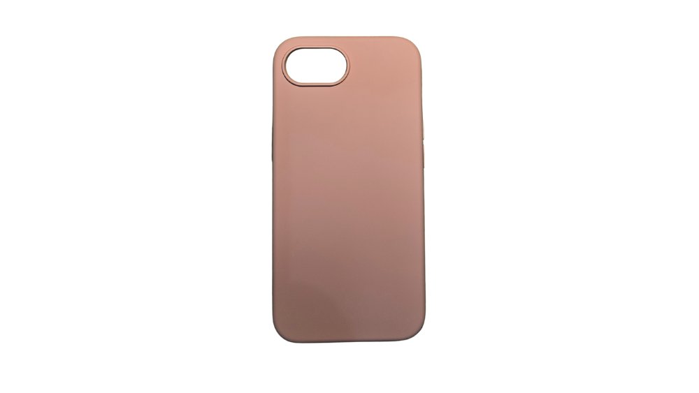 Pink Silicone Shockproof iPhone 16 SE