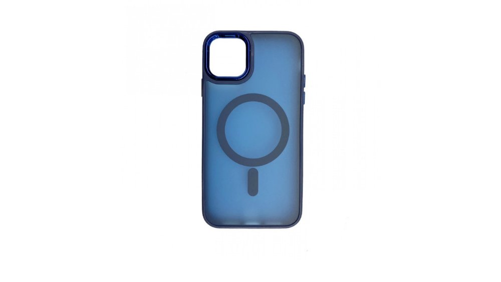 Blue MagSafe Slim Phone Case – Stylish & Protective 15promax