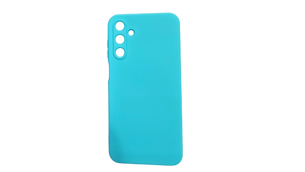 Light blue Silicone Case for Samsung Galaxy A15– Slim & Protective