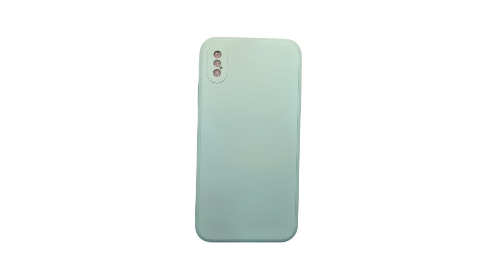 Light blue Silicone Shockproof iPhone x/xs case